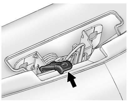 Go to the front of the vehicle and push up on the secondary hood release handle. Vehicle Care 10-5 To close the hood: 1.