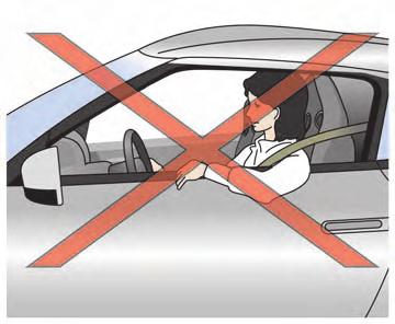 . Children may be severely injured or killed when the front air bags, side air bags or curtain air bags inflate if they are not