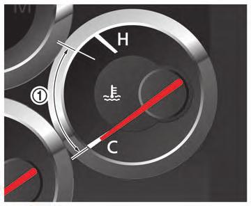 ( IF YOUR VEHICLE OVER- HEATS page 6-6) TACHOMETER The tachometer indicates the engine speed in revolutions per minute (rpm). Do not rev the engine into the red zone *1.
