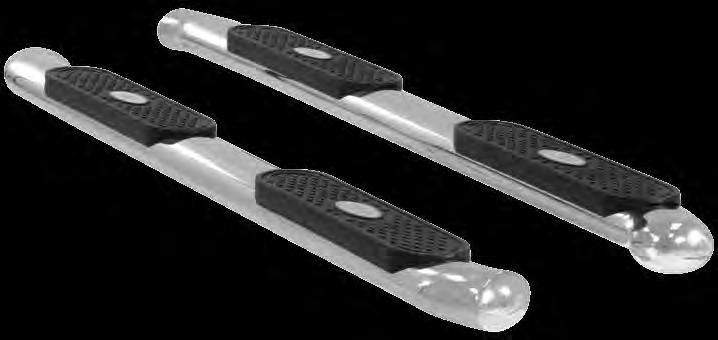 4 " OVAL SIDE BARS Step up like you mean it 4" elliptical, heavy-wall tube design OE-style bends