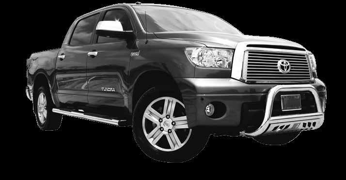 BULL BARS ARIES bull bars pack a big attitude and a mean left hook into your customers' truck, giving them that aggressive, aftermarket look they demand. We offer a 3" bull bar and 4" Big Horn option.