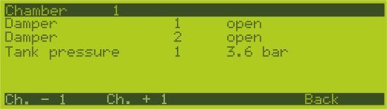 Display and operating keys 8.2.9.