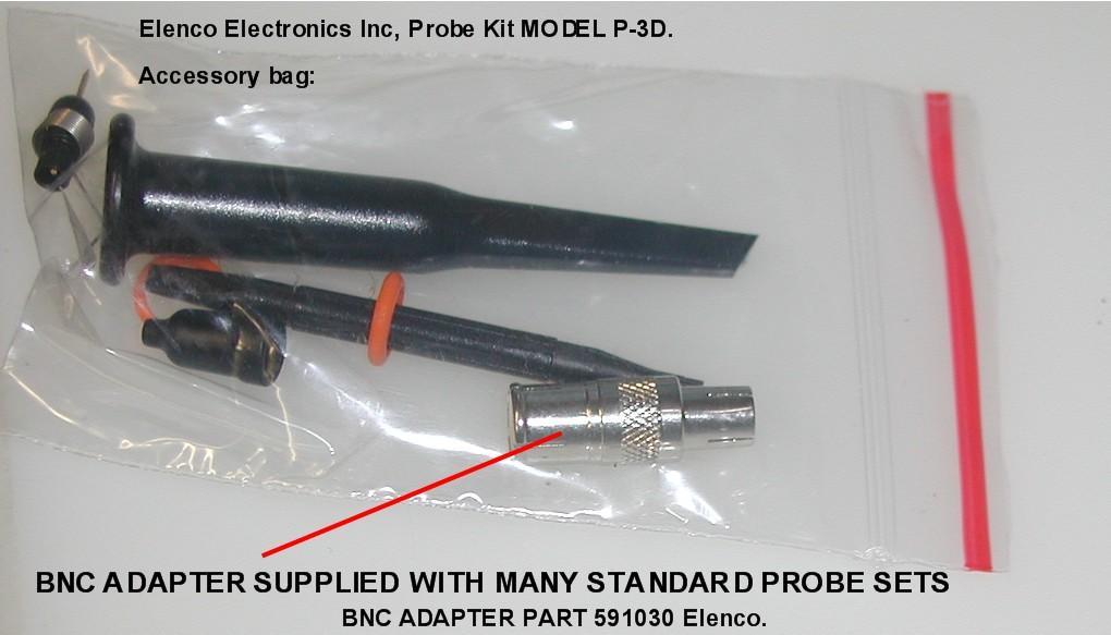 To obtain the correct overall resistance so stanadrd probe has the correct calibration a 666.6K series resistor is required.