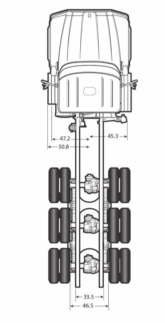 FRONT AXLE AND SUSPENSION Mack UniMax Axle 12,000, 14,600, 18,000, 20,000 And 23,000 lb. Capacity 18,000, 20,000 And 23,000 lb.