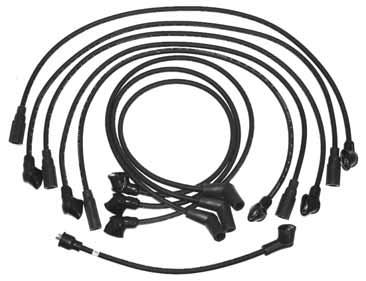 HIGH PERFORMANCE SPARK PLUG WIRES Flame Thrower 8mm MAGx2 spark plug wire sets High performance, low resistance, with two current paths for reliability and redundancy. Features straight plug boots.