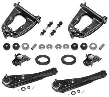 00 ea. 64-26371 64-66 V8, LH power steering...$ 10.00 ea. Car Shop Best Quality Best Price   Kits includes Concours style 2-tone black & gray control arms.