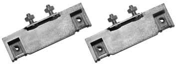 ARM REST PADS 52 DOOR LOCK KNOB FERRULES 64-14815 64-68 All 69-73 with standard interior clear plastic...........$.75 ea. 64-14816 64-68 All 69-73 with standard interior chrome..............$ 3.