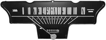 00 ea. SPEEDOMETERS 1969-1970 Mustang's with deluxe interior and no tachometer.