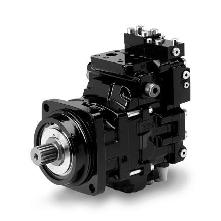 2/ Variable Displacement V14 ent xis Series Motors Operating pressures up to 480 bar High speeds thanks to low weight pistons with laminated piston rings and a very compact design of the rotating