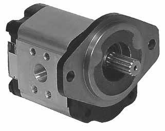 1/ Fixed Displacement Parker 500 Series DISP DIMENSION MM INLET OUTLET PRT NUMER PRT NUMER cc/rev C "G" UNF "G" UNF Max RPM Max ar Clockwise CCW 4 42.6 86.