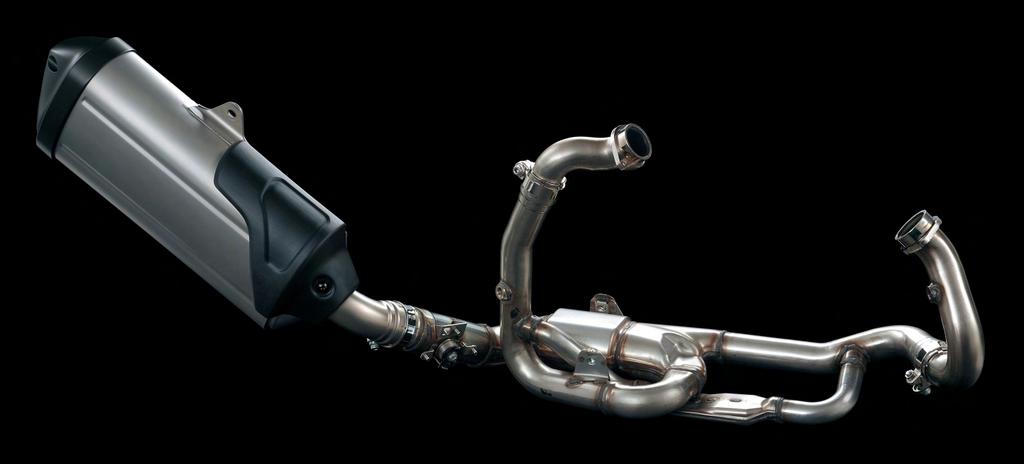 Exhaust System The newly designed 2 to 1 exhaust system (replaces 2 to 2 system) provides the following advantages: 4.