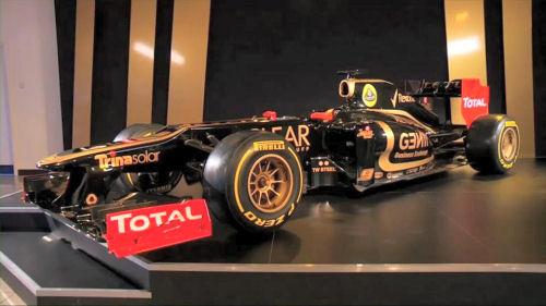 The 2012 Formula One car, type E20 On 5 February 2012 the new Lotus F1 Team s 2012 challenger, the E20, was introduced to the world.