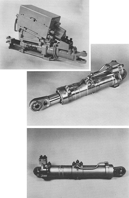 26 Flight Control Systems Figure 1.17b EAP foreplane, flaperon and rudder actuators (Courtesy of Smiths Group now GE Aviation) 1.10.