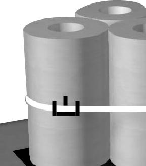 MODULE 6: PAPER ROLLS Prevent Paper Rolls from Tipping Rearward or Sideways (cont d) Solution Band one roll to other rolls Brace Use tiedowns Paper Rolls-19 Problem #2: Prevent Paper Rolls from