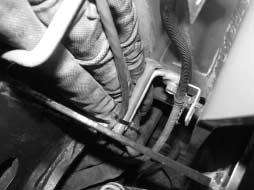 B Attach Wire Harness Prior to Entering Engine Room Figure 4 Refer to Figure : 7. Terminate male end of wire harness (#) in the engine room.