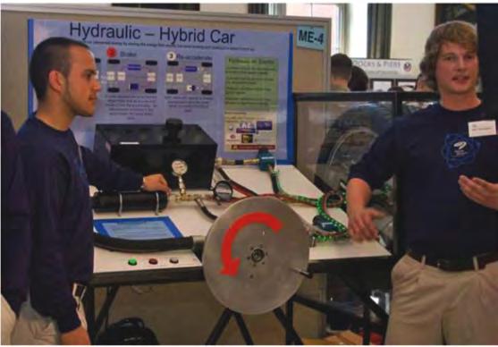 In late August 2010, SMM joined Eric Lanke of the National Fluid Power Association in a presentation and discussion of potential fluid power exhibits at Milwaukee's Discovery World science center.