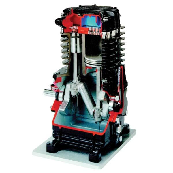 TIME PROVEN DESIGN RCP SERIES COMPRESSORS - EXCEPTIONAL STRENGTH With durability, performance, solid cast iron cylinder, crankshaft and valve plates the RCP provides the strength that is required for