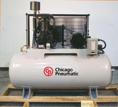 TWO STAGE ELECTRIC AIR COMPRESSORS 5 TO 10 HP THE RCP SERIES TWO STAGE COMPRESSORS - GREAT PERFORMANCE AND VALUE The RCP compressor packages are available from 5 to 10 HP delivering 15.33 to 37.