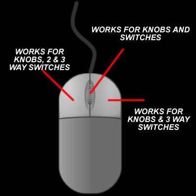 3. Mouse Control & Tool Tips Almost all switches and levers are mouse controlled. Tool tips are added to most gauges, knobs, buttons or toggle switches. Tooltips can be turned "ON" or "OFF"!