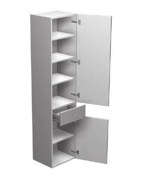TALL UNITS 174.3 CM HIGH UNITS / 27.6 CM HIGH PLINTH ALL PRICES INCLUDE Handles Plinth and legs (when requested) 2 DOORS LEFT HAND SHORT DOOR TOP, TALL DOOR AT BOTTOM 174.