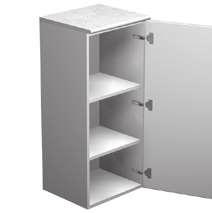 MIDI UNITS BASE UNITS 88 CM HIGH UNITS / 27.6 CM HIGH PLINTH ALL PRICES INCLUDE Handles Laminate worktop without upstand Plinth and legs (when requested) MIDI UNITS 1 DOOR UNIT LEFT HAND 88.