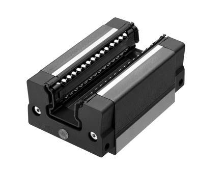 500 Series Ball rofile Rail Linear Guide Modular Accessory Options The standard carriage is supplied with low friction double lip seals and longitudinal seals that completely encase the bearing