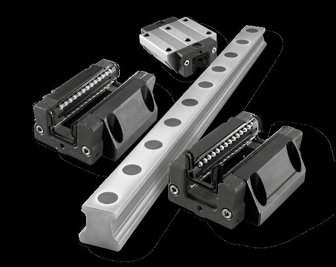 500 Series rofile Rail Enhanced Carriage New, 66% Smoother Running Design, with 50% Lower Drag Force * New Ball Spacer and Stainless Steel Options Features and Benefits Now available in all sizes: