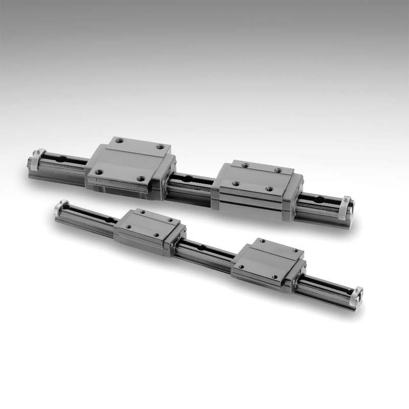 rail application Onepiece length up to 1 meter (in sizes 7mm 15mm) Contact Thomson for custom lengths and configurations Typical Applications Front end semiconductor processing equipment Backend