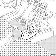 INTERIOR EQUIPMENT Centre console: Removal - Refitting 57A JH1 I - OPERATION FOR PART - the centre console, - the bolts (3). II - FINAL OPERATION. JB1 or JH3 a Partially refit the gear lever gaiter.