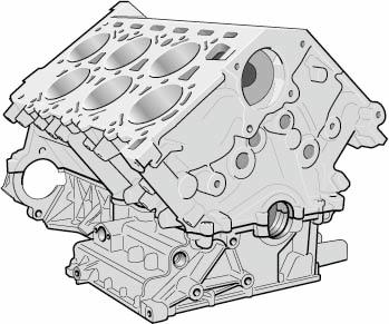Engine mechanicals The crankcase The crankcase comprises two components: the crankcase upper section and the crankcase lower section.