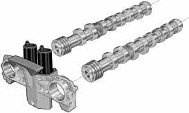 The camshaft timing control Like the W12 engine, the W8 engine has continuous camshaft engine timing control.