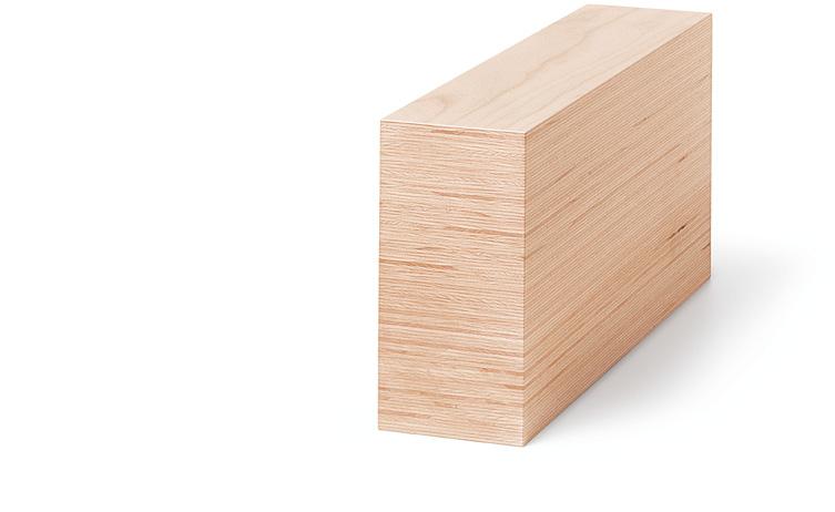 Beam BauBuche GL70 Specifications 07-14 - EN Sheet 10 / 19 Characteristic strength, stiffness and density values for glued laminated timber made from beech laminated veneer lumber (BauBuche GL70)