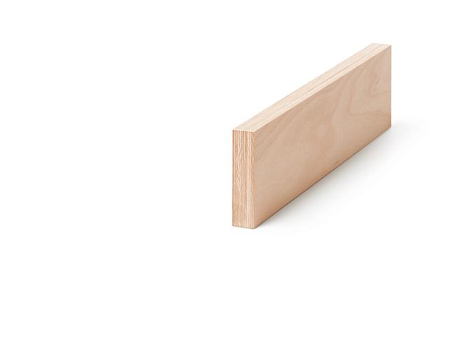 Beam BauBuche S Standard Pack Sizes 07-14 - EN Sheet 12 / 19 Unsanded packs contain the same number of beams per pack, but volume and weight are up to 5% higher.