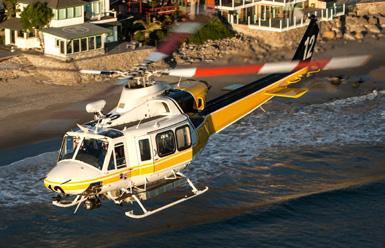 Optional mission equipment enhances the Bell 412EP s capability to keep your personnel safe. Emergency floats with life rafts mount to the skid gear in the event a water landing is necessary.