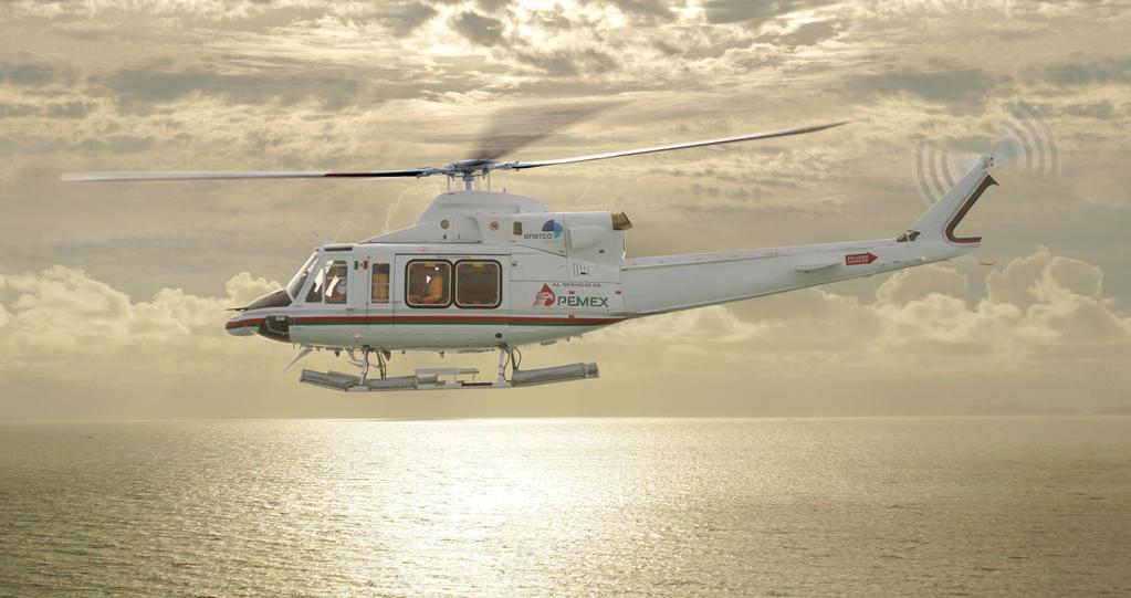 The Bell 412EP reliably performs in some of the most extreme climates on the planet every day. It seats 14 passengers with one pilot in an interior adaptable for any mission.