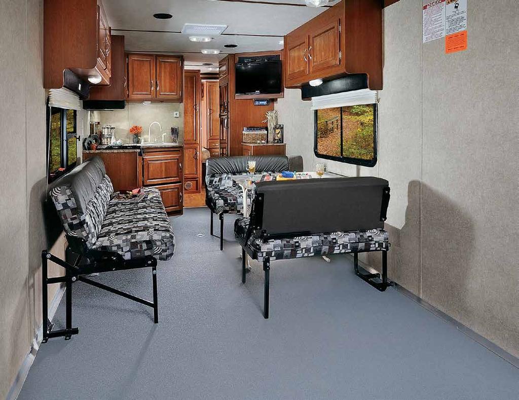 TRAVEL TRAILER FLA The FLA has a private bedroom