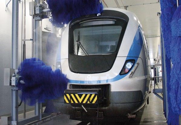TAMMERMATIC GROUP S APPROACH to Transit Rail Wash Systems is as Innovative as the Company Itself With our