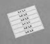 Isobar 4c Type B three phase distribution Accessories Way labels Part Number Description Price MGBNWL TP & N way labels for Isobar 4 12.