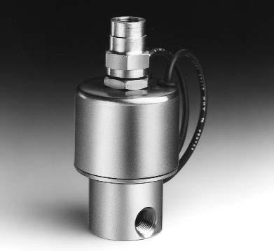 Physical Properties Valve Type: Normally Open, Normally Closed, Normally Closed - Exhaust to Atmosphere, Multipurpose Pipe Size: Body Ports 1/8" NPT Adapter 1/8" PTF Orifice Diameters: 1/16", 7/64",