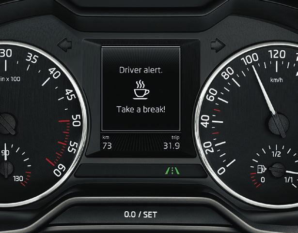 ASSISTANT SYSTEMS A wide range of safety features provides certainty that you can rely on your car not only in regular traffic, but also in extreme conditions.