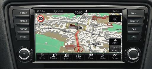 5" touch- The Columbus navigation system, controlled via an 8" touchscreen display, has two SD card slots and comes with an SD card screen display, provides your car with the most attractive