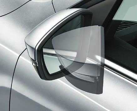 external side-view mirrors.