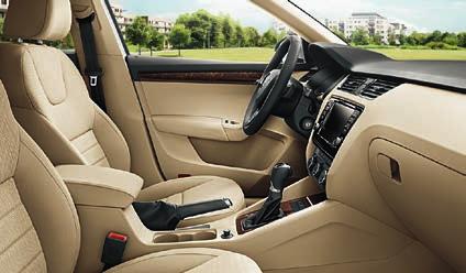 The standard equipment covers height-adjustable driver and front passenger seats with lumbar support and small