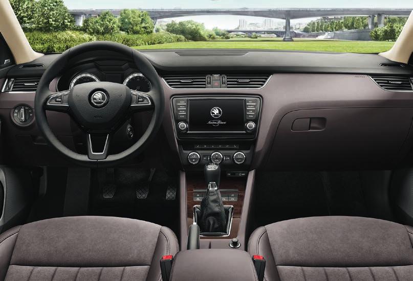LAURIN & KLEMENT The ŠKODA OCTAVIA LAURIN & KLEMENT, which represents the highest equipment level, provides exceptional comfort and captivates with original elements and premium