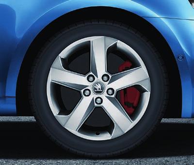 The 17" Dorado alloy wheels come as standard.