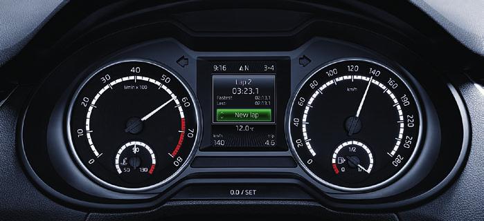The Per formance Mode Selec tion includes the Per formance Sound Generator function, which allows the sound of the engine in the cabin to be set to a normal, eco or sport mode.