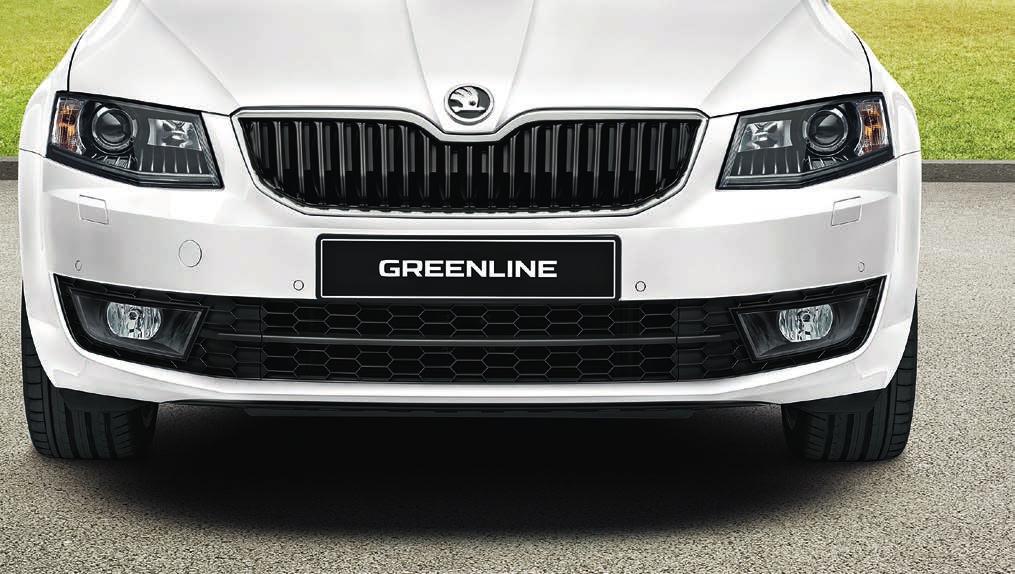 OCTAVIA GREENLINE The ŠKODA OCTAVIA GREENLINE offers exceptional concern for the environment as well as high riding comfort and driving pleasure. It s powered by the 1.