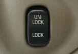 8 Getting to Know Your 2004 LeSabre Door Locks and Child Security Power Door Locks To cancel the security feature: Open the door from the outside and move the lever all the way down.
