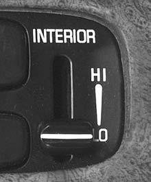 Exterior Lighting Battery Saver If the exterior lamp button has been left on, the exterior lamps will turn off about 10 minutes after the ignition is turned to LOCK and a door has been opened.