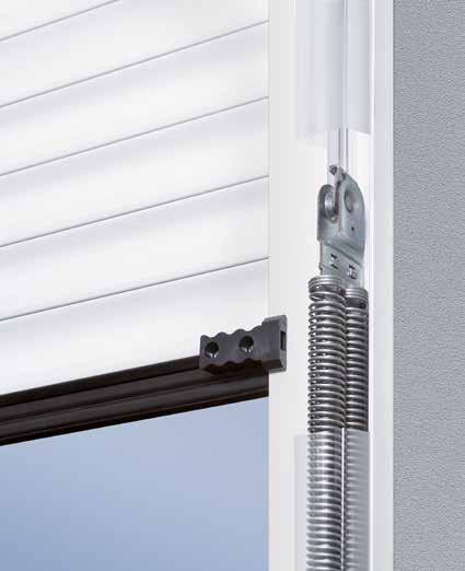 GOOD REASONS TO TRY HÖRMANN 4 5 Reliable counterbalance Reliable automatic safety cut-out Only from Hörmann Roller garage door with tension spring assembly A counterbalance system integrated in the